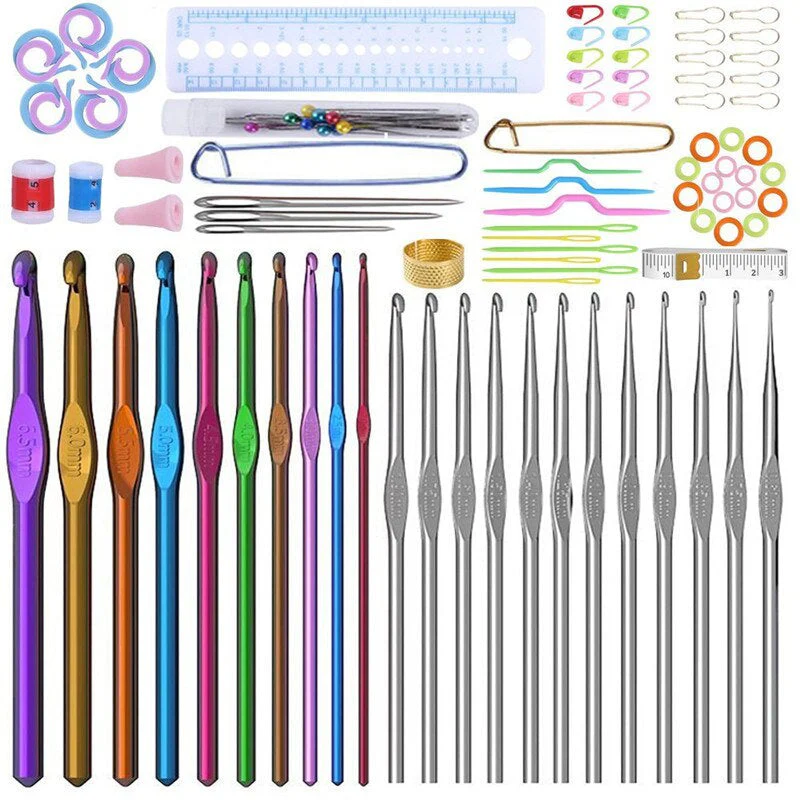 Harky™ Haaknaalden set in handige etui - 100-delig! | 50% KORTING - Image 3