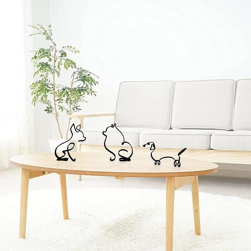 PawLine Kunst - Minimalistische hondendecoratie voor elke ruimte | 1+1 GRATIS - Image 3