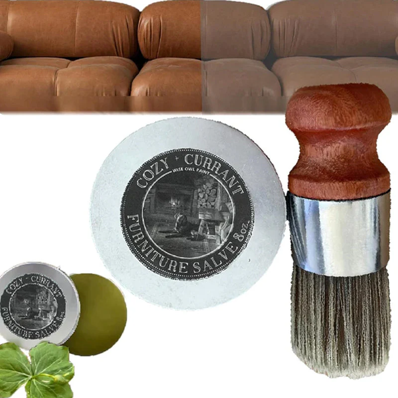 Manova™ Zalf voor lederen meubelen (met borstel) | 50% KORTING - Image 8