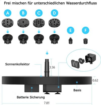 SunAqua™ - Waterfontein op zonne-energie | 50% KORTING - Image 6